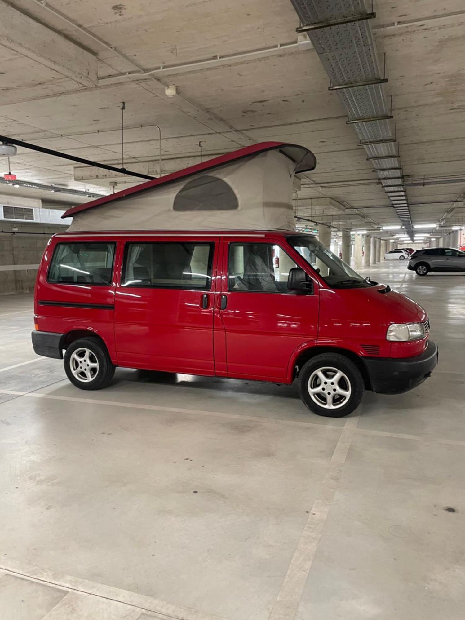 Camper Car In Underground Parking Botel